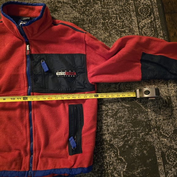 🔥🔥Y2k ZIP UP Tommy Hilfiger fleece jacket🔥🔥 - Picture 6 of 7